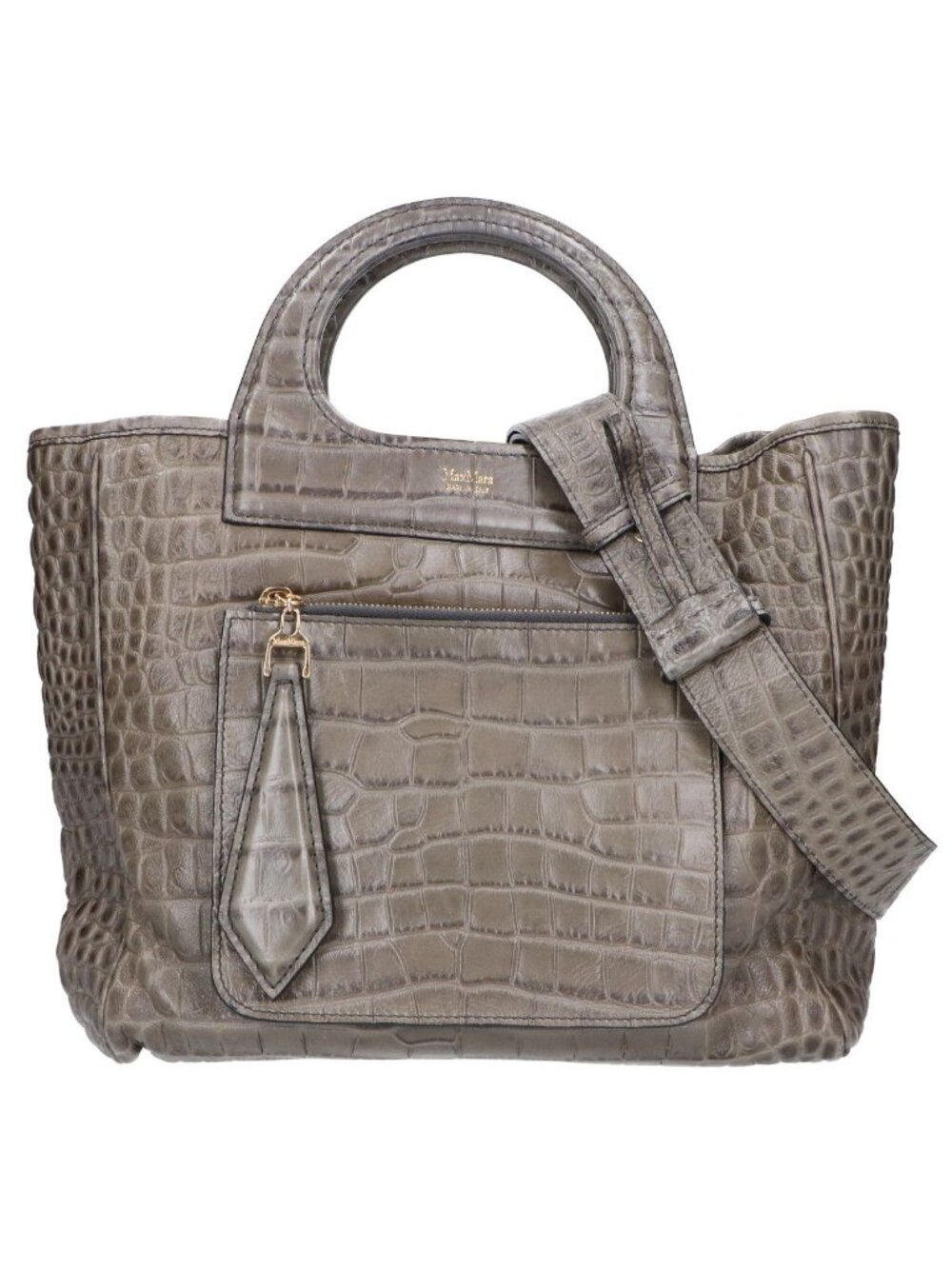 Max Mara Tote Bag Gray